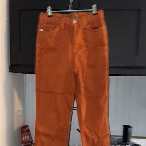 Judy Blue Orange Straight Leg Jeans Vibrant Style